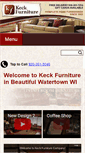 Mobile Screenshot of keckfurniture.com